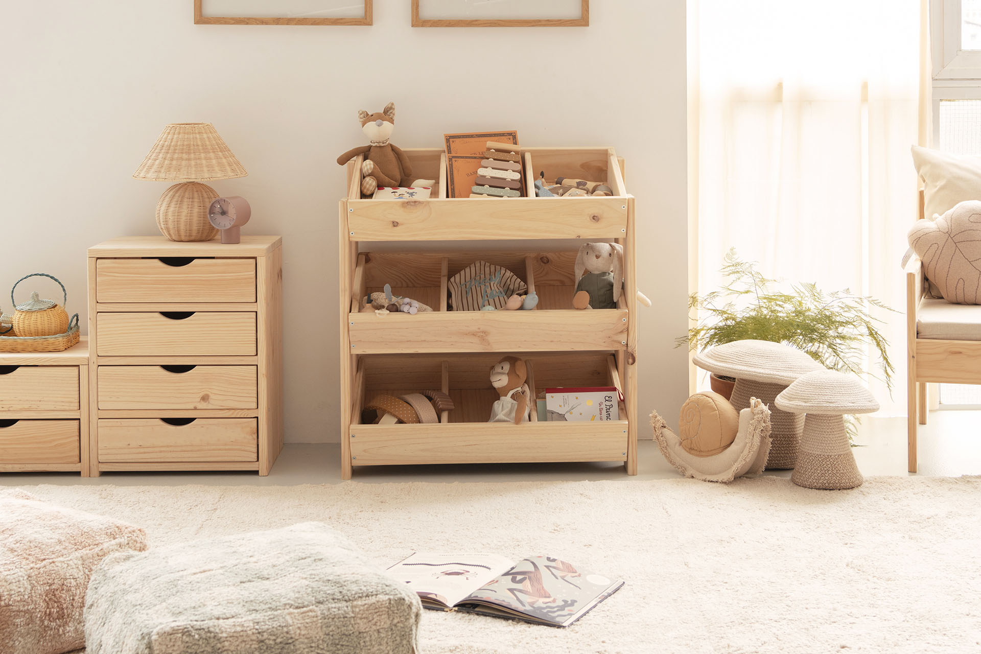 MONTESSORI mueble organizador