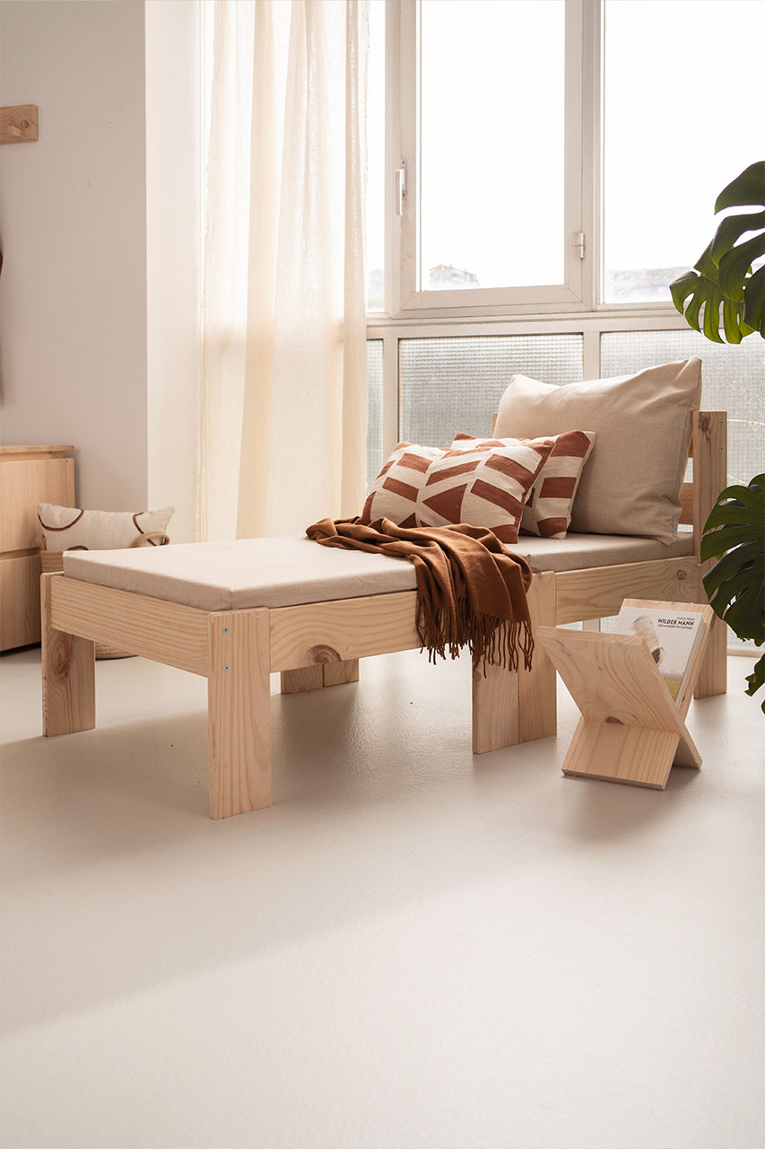 OREKA conjunto modular chaise longue