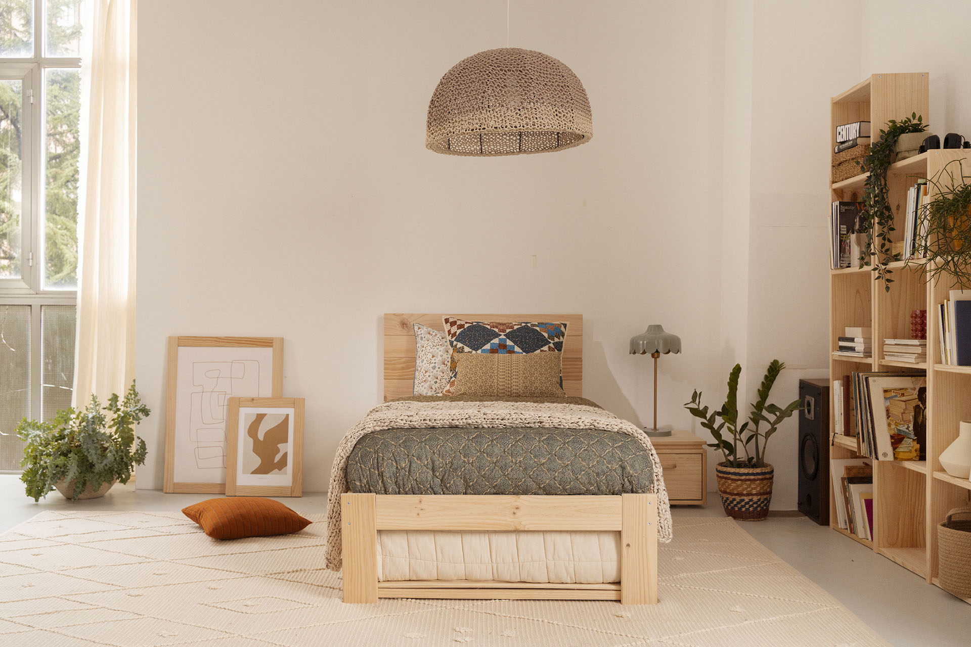 TESTA cama nido 80