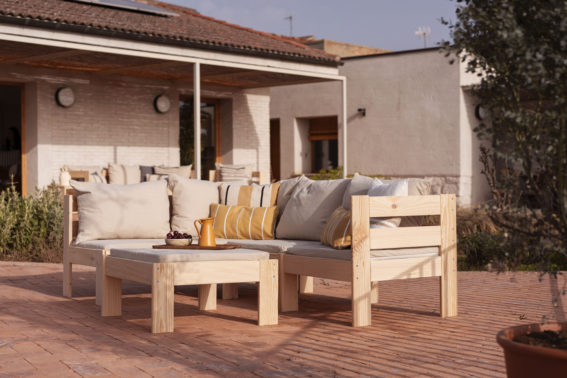 OREKA puff sofá modular para exterior