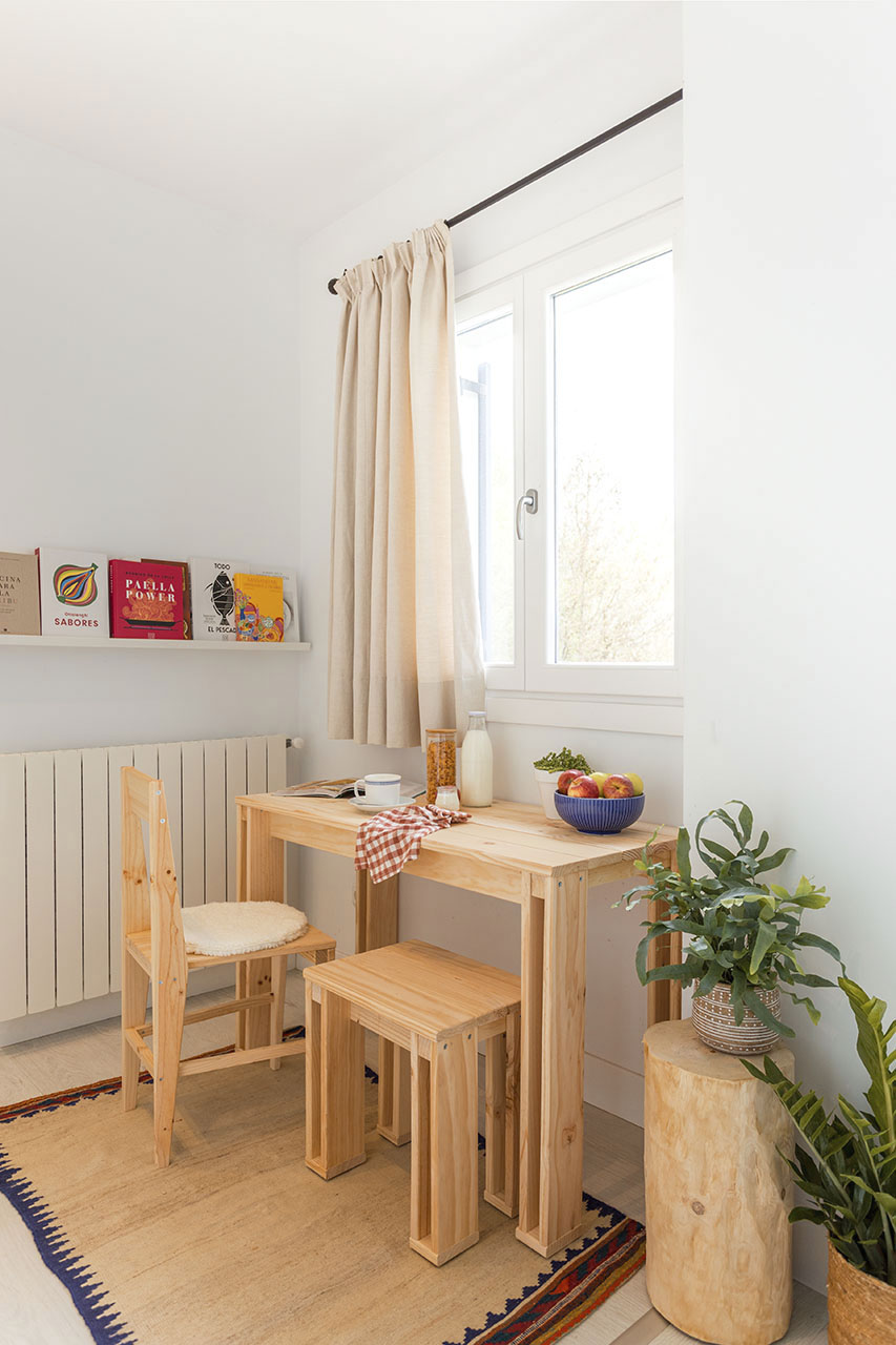ARINA banco de madera 45x45
