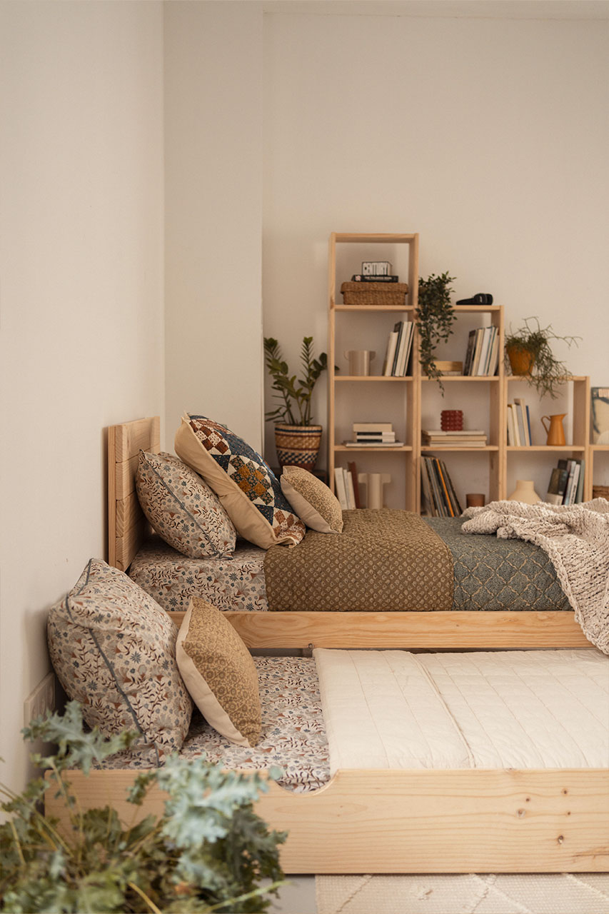 TESTA cama nido 80