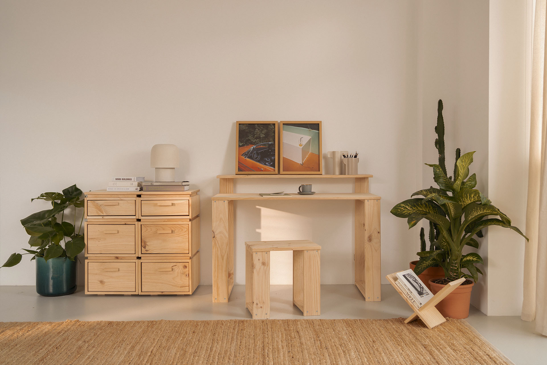 LIBE mueble archivador con 6 cajones