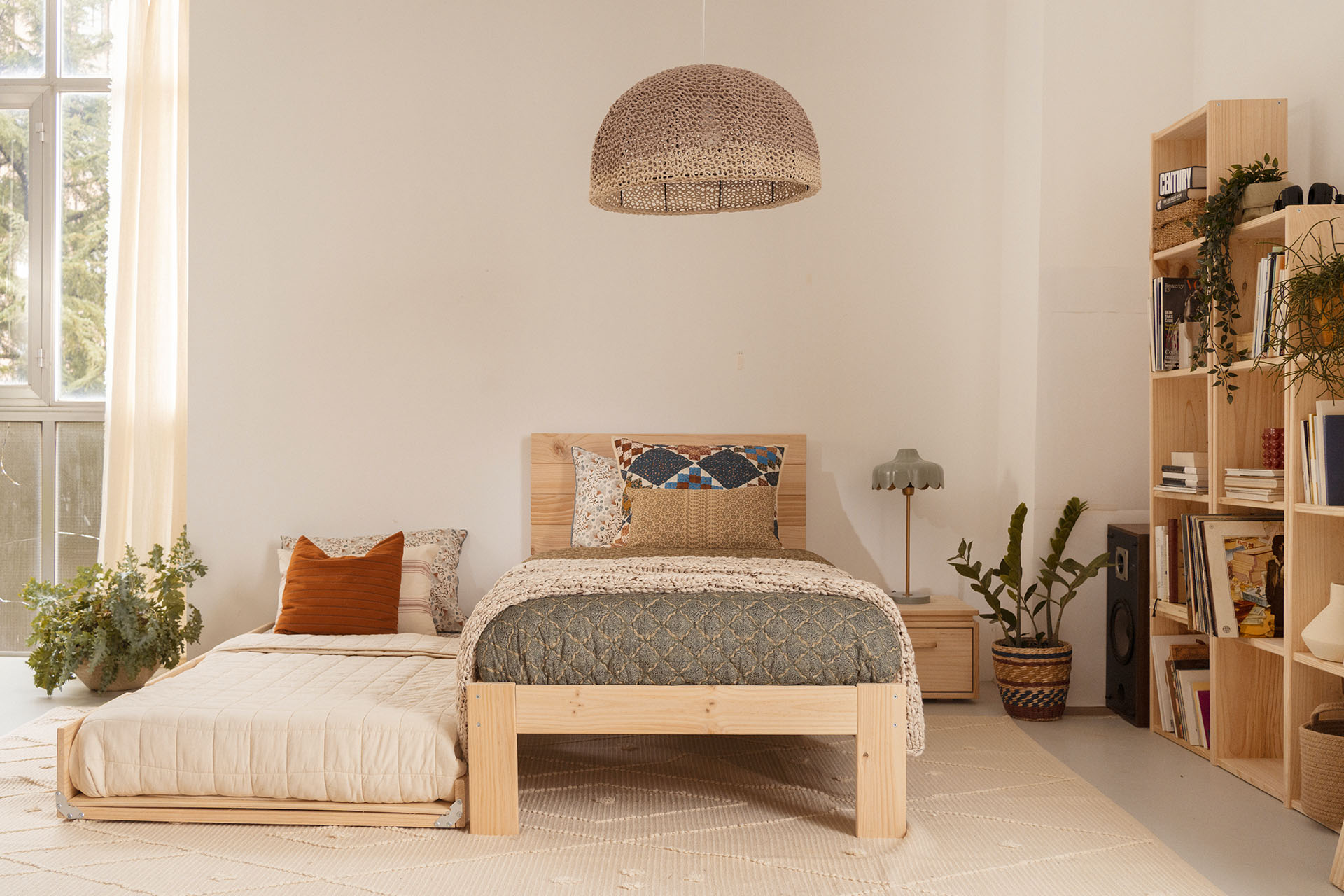 TESTA cama nido 80