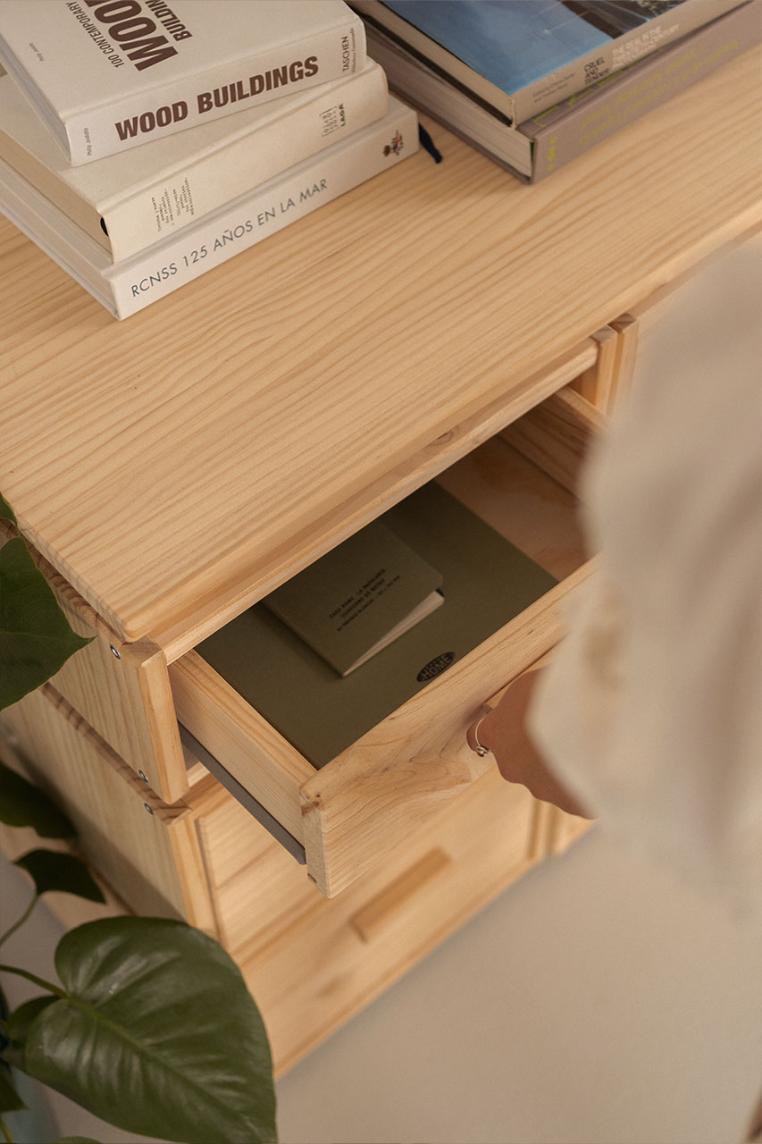 LIBE mueble archivador con 6 cajones