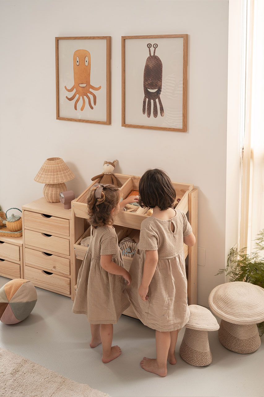 MONTESSORI mueble organizador